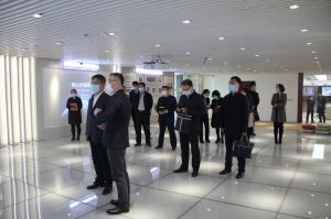 乾程集团接待崂山区委领导到访